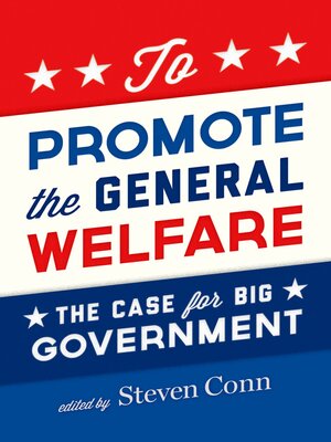 cover image of To Promote the General Welfare